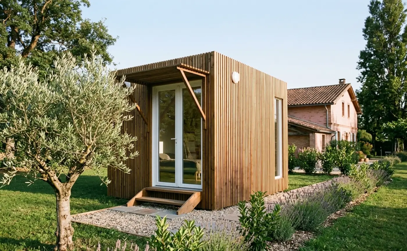 Cosy-Twin — logement complet en modules jumelés a Toulouse, vue produit