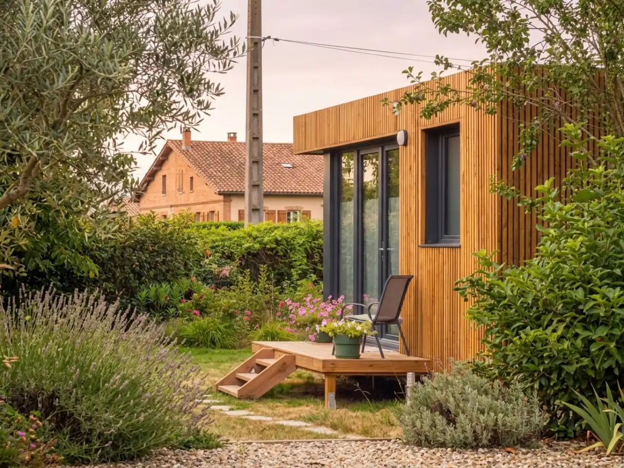 Studio de jardin SDJ Toulouse Studio de jardin realise par SDJ Toulouse a Toulouse