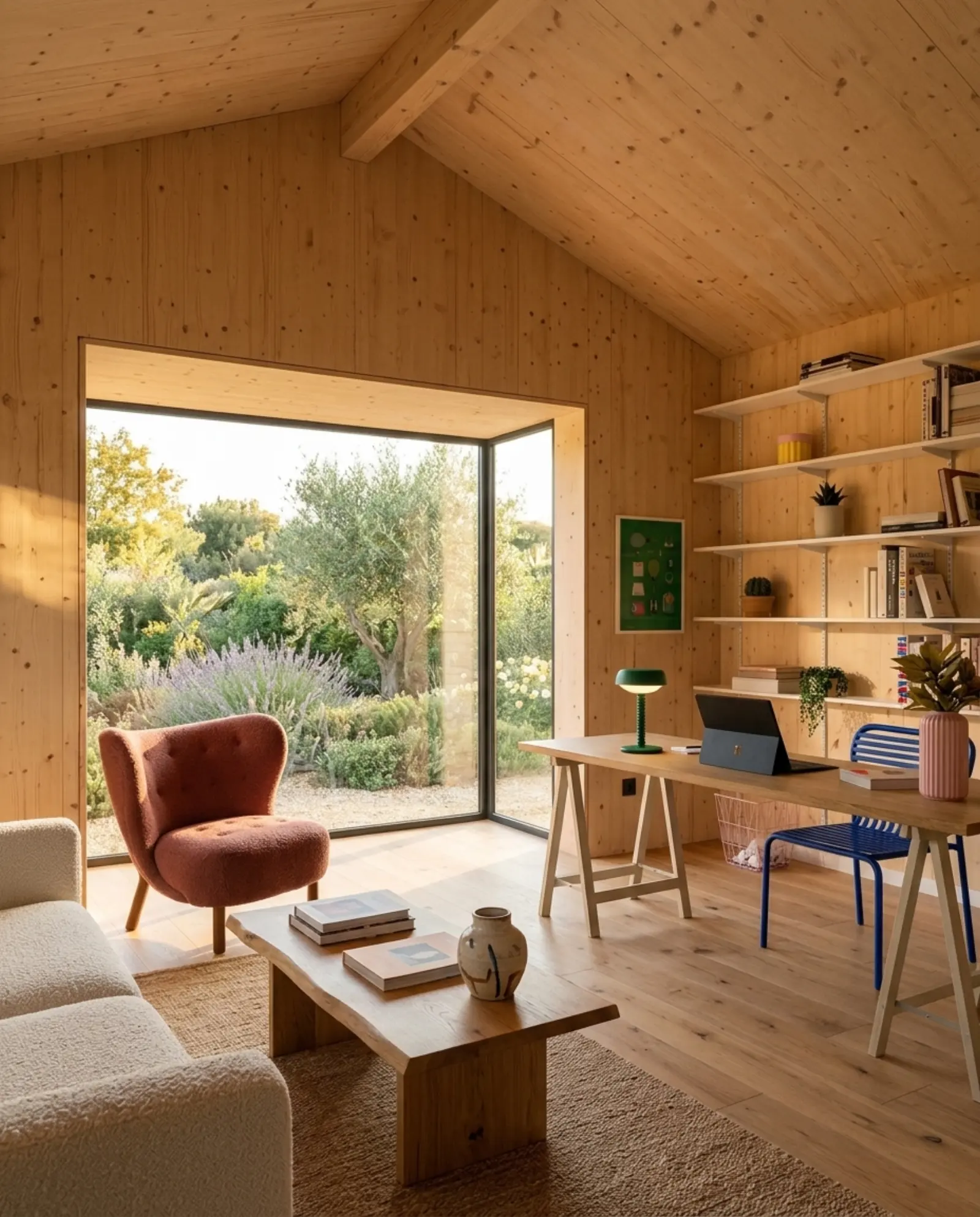 Intérieur d'un Cosy-Studio aménagé, réalisation SDJ Toulouse