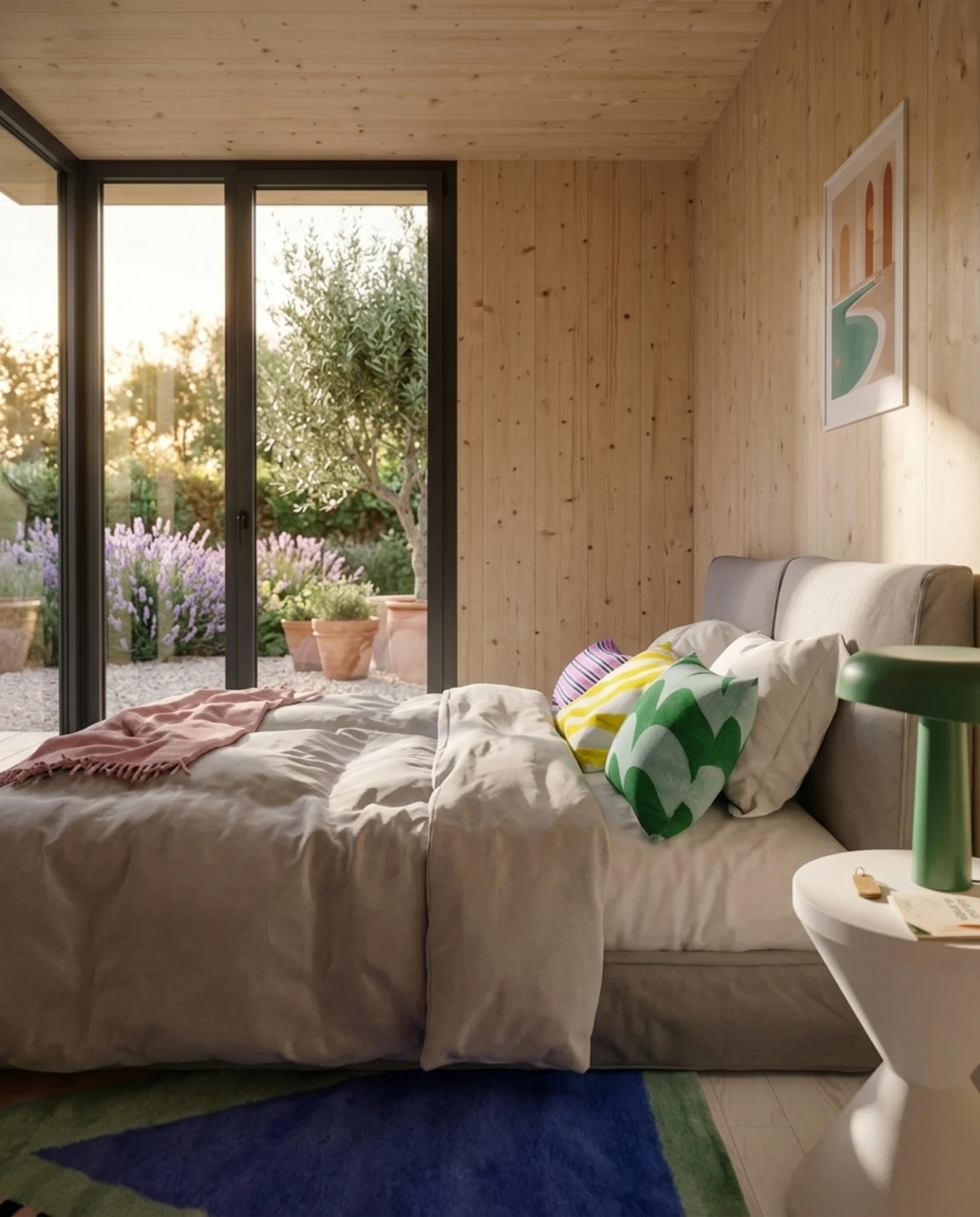 Intérieur d'un Cosy-Maxi aménagé, réalisation SDJ Toulouse