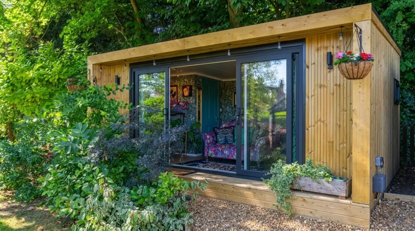Bureau de jardin professionnel aménagé pour indépendant à Toulouse